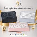 Backlit Bluetooth Keyboard with Touchpad - Multi-Device