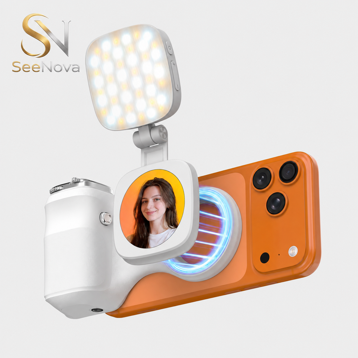 Lampe LED Magnétique Rotative 360° | MagSafe