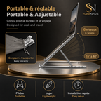 Foldable and Adjustable Laptop Stand – 6 Levels, Premium Aluminum