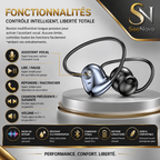 Écouteurs sport et gaming Bluetooth | Technologies ANC & IPX4