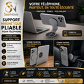 Support Magnétique 2-en-1 pour Téléphone et Ordinateur Portable
