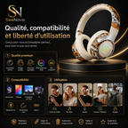 Casque Bluetooth Tendance RGB