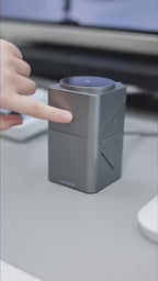 Station de recharge sans fil magnétique 3-en-1 pliable – 15W